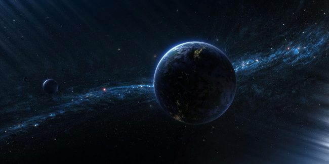 Exoplaneta orbitando livremente pela galáxia.